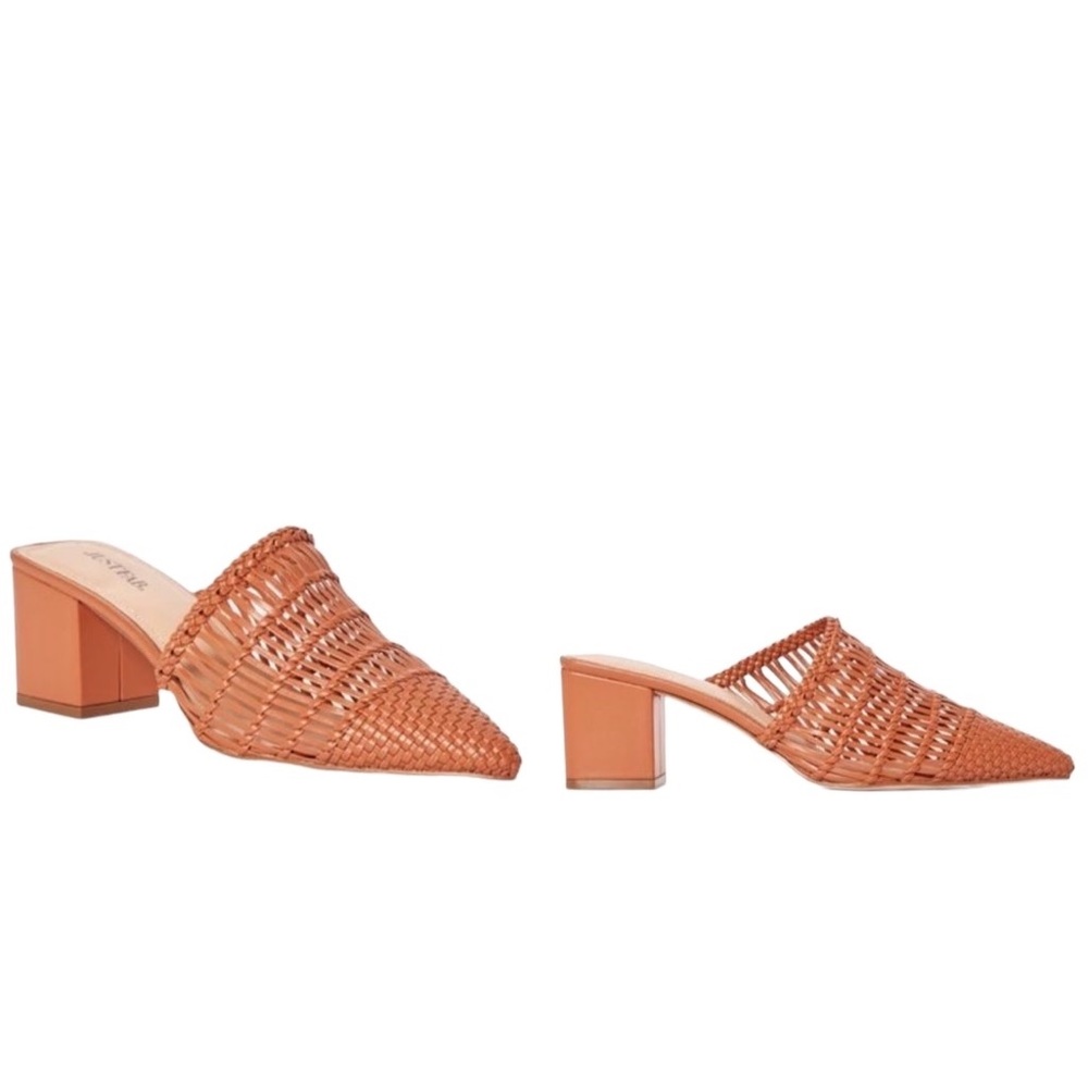 Justfab Less Is More Slip On Mule in Cognac